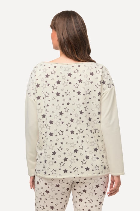 Loungewear-Sweater, Oversized, Rundhals, Langarm