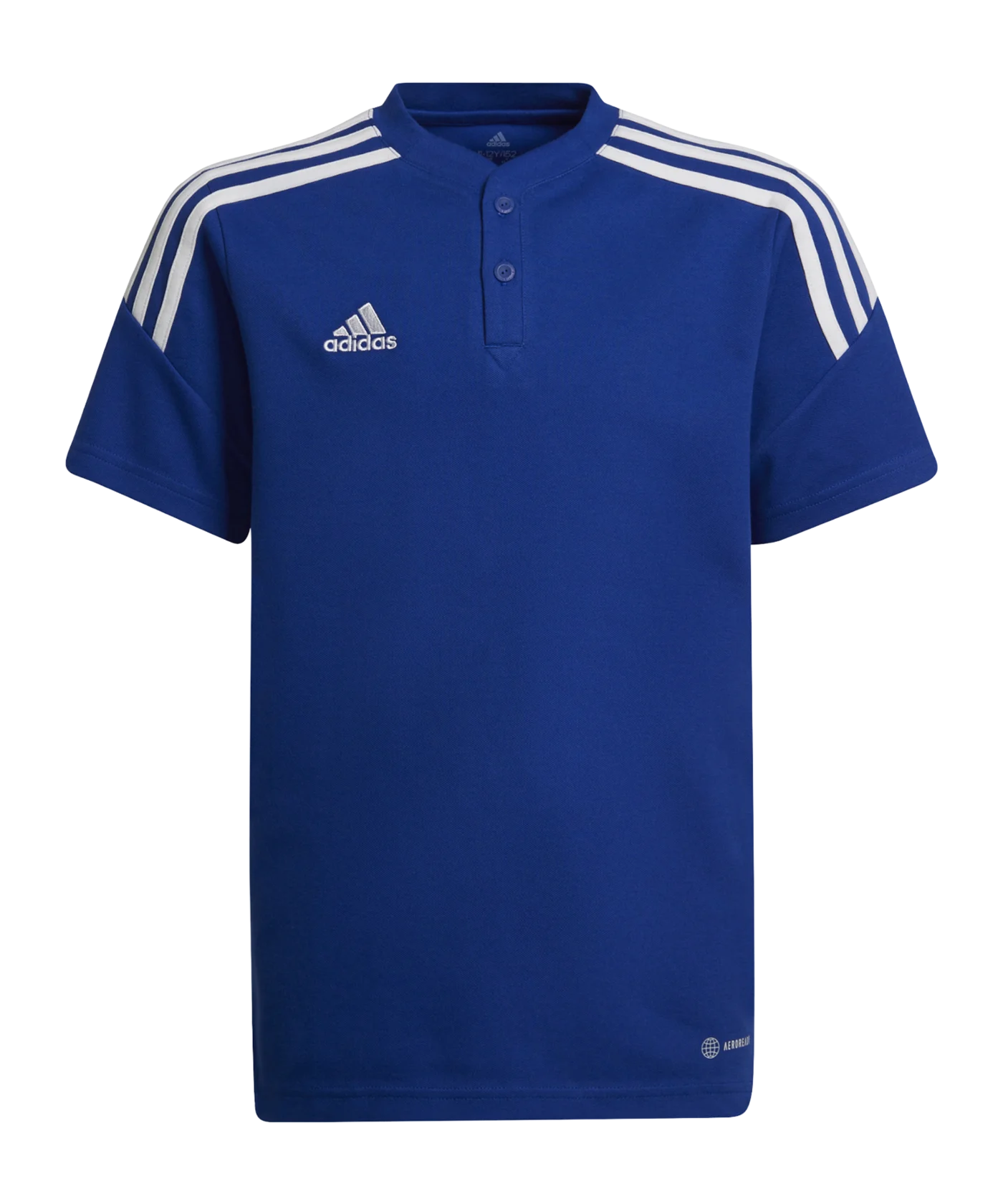 adidas Condivo 22 Poloshirt Kids Blau Weiss