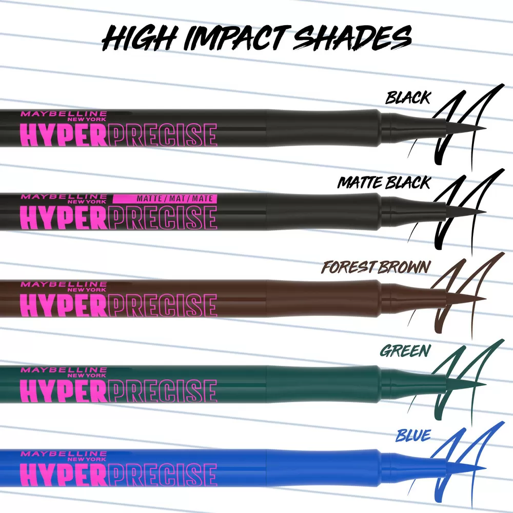 Maybelline New York Hyper Precise Liquid Liner Green 730 - 1 ml.