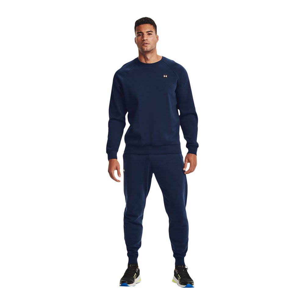 Under Armour RIVAL FLEECE - Jogging Homme marine