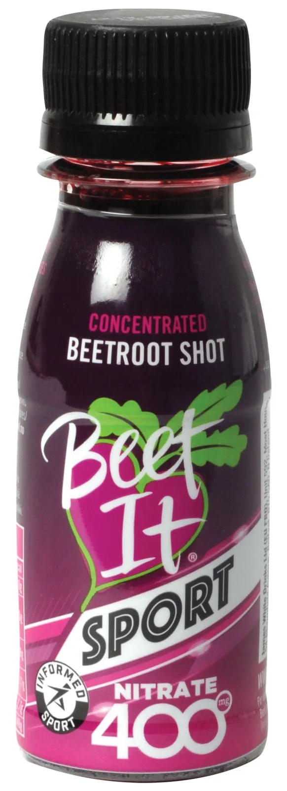 Beet It Sport Nitrate 400 70ml Et hundre prosent naturlig produkt som inneholder konsentrert rødbetejuice