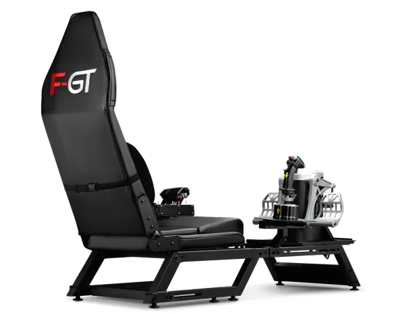 Next Level Racing F-GT - Racersimulationscockpit - mat sort