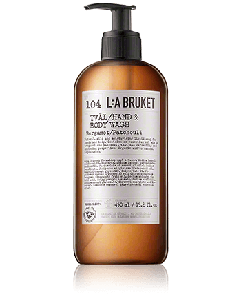 L:A BRUKET Cleansing 104 Hand & Body Wash Bergamot/Patchouli 450ml
