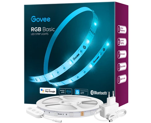 Govee RGB Smart Wi-Fi   Bluetooth LED Strip Light (5m)