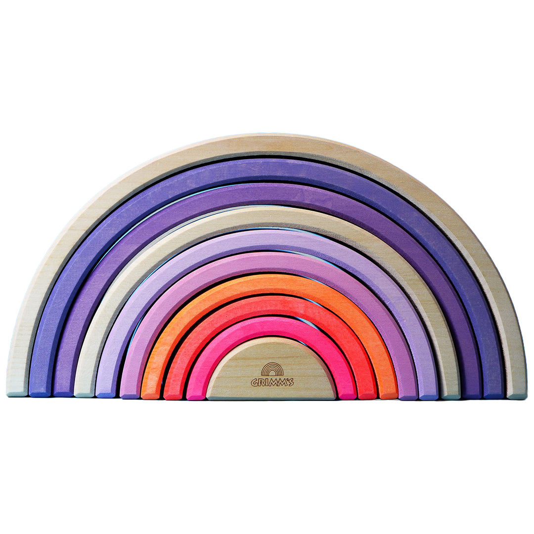 Grimm's regenboog stapeltoren neon roze