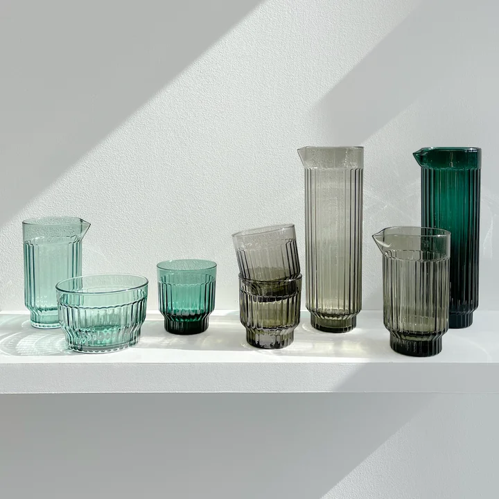 XLBoom - Lima Trinkglas, amber (2er-Set)