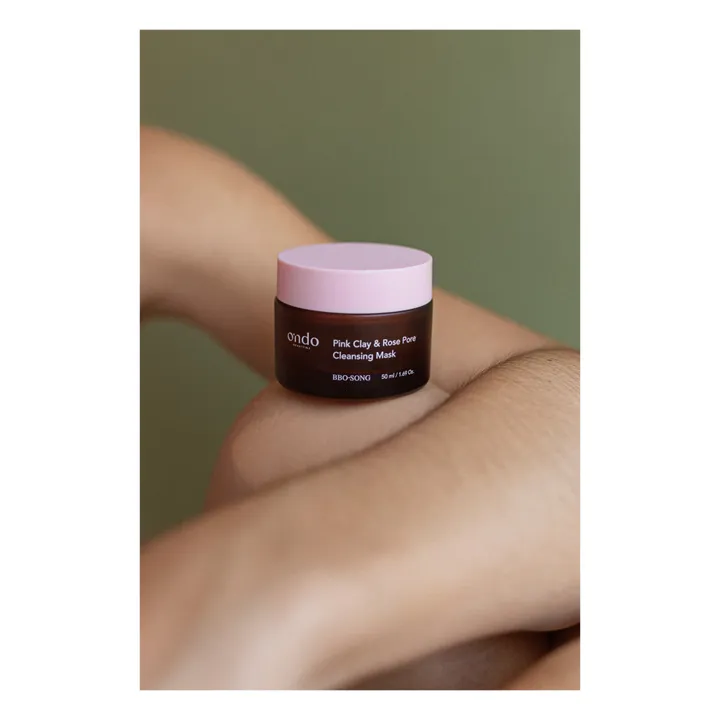 Ondo Beauty Masque nettoyant purifiant Argile rose et Rose - 50 ml