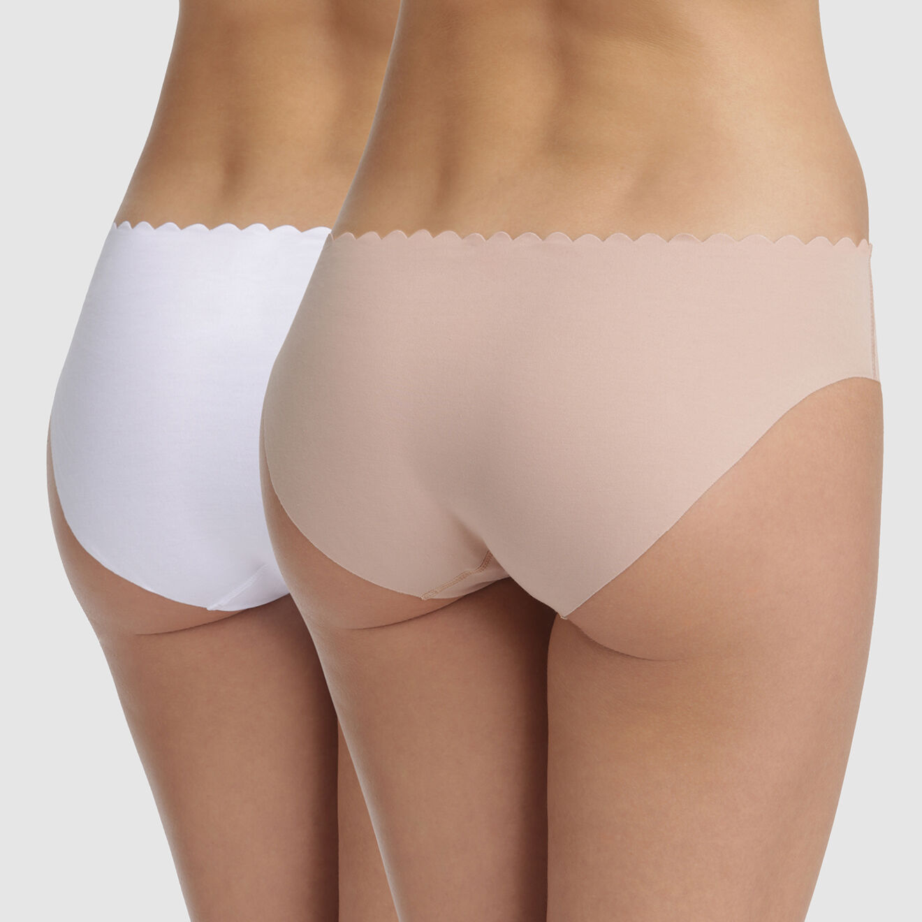 Dim 2 Culottes Body Touch blanc/crème