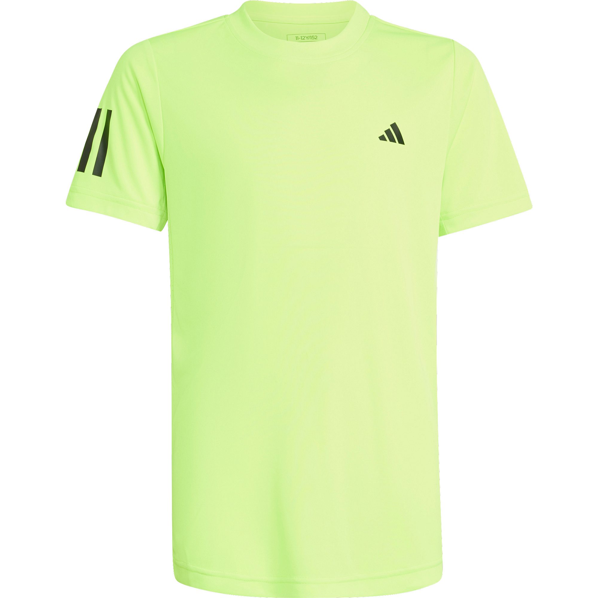 adidas Club Tennis 3-Streifen T-Shirt Jungen lucid lemon