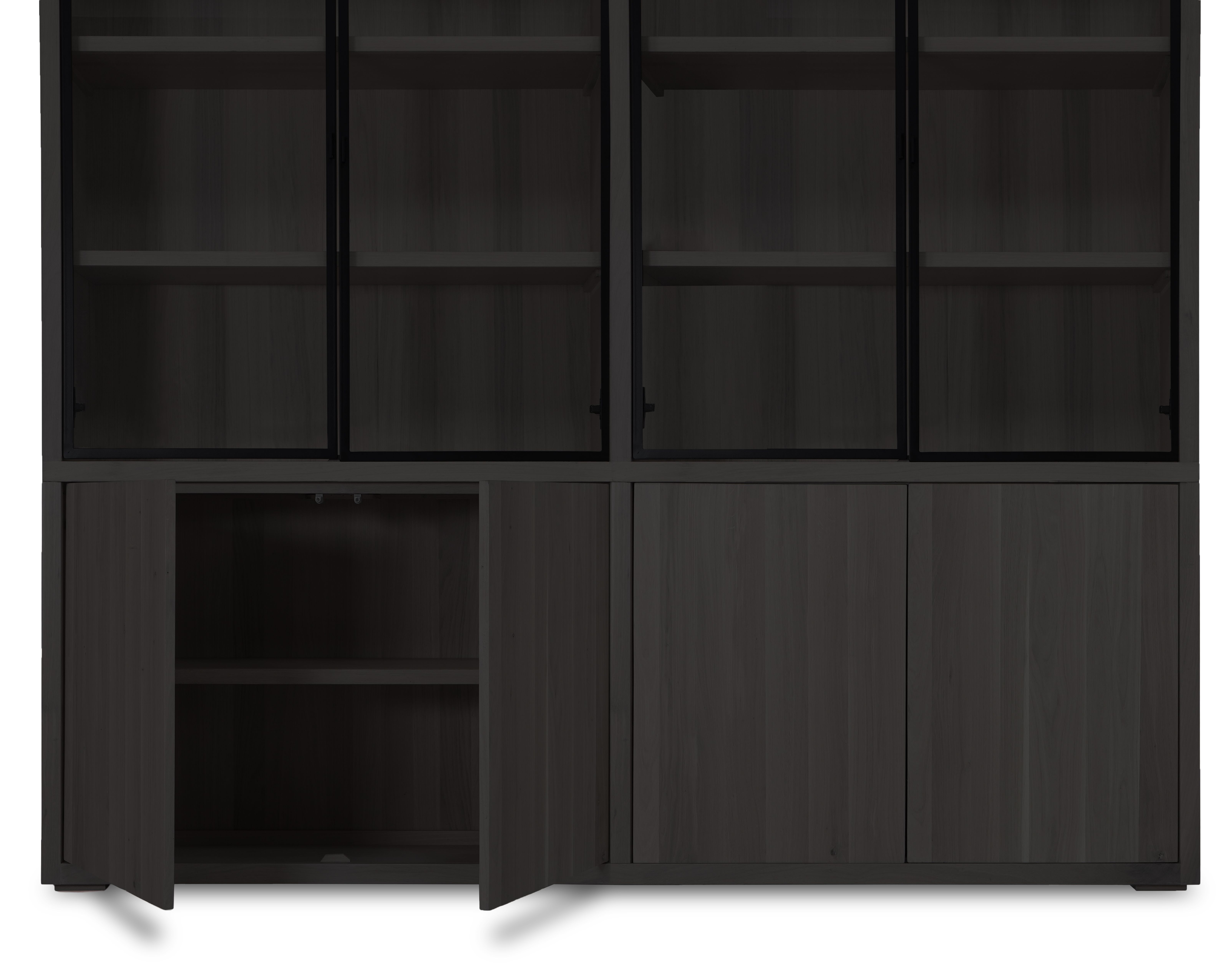 Vitrinekast  Established B232 x D40 x H210 cm
