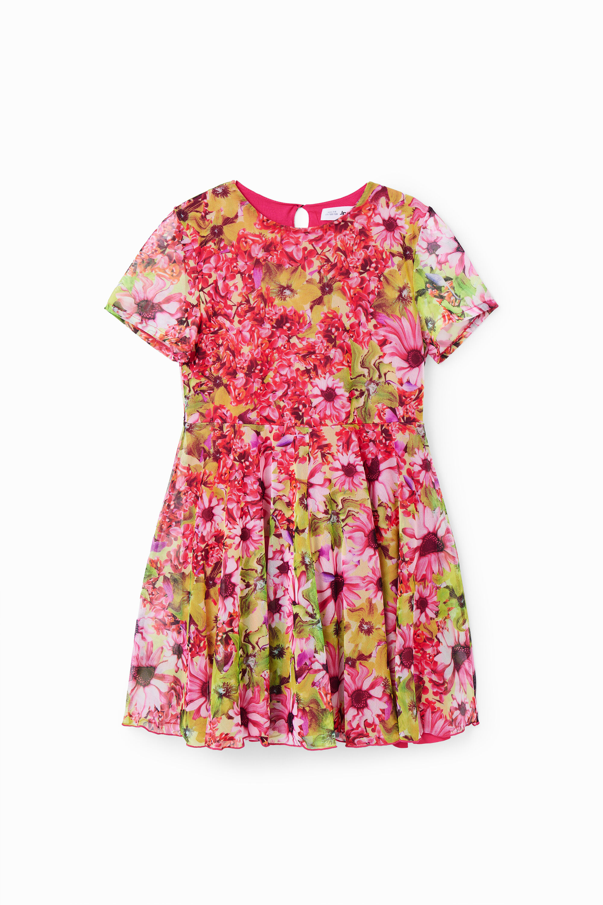 Robe tulle fleurs