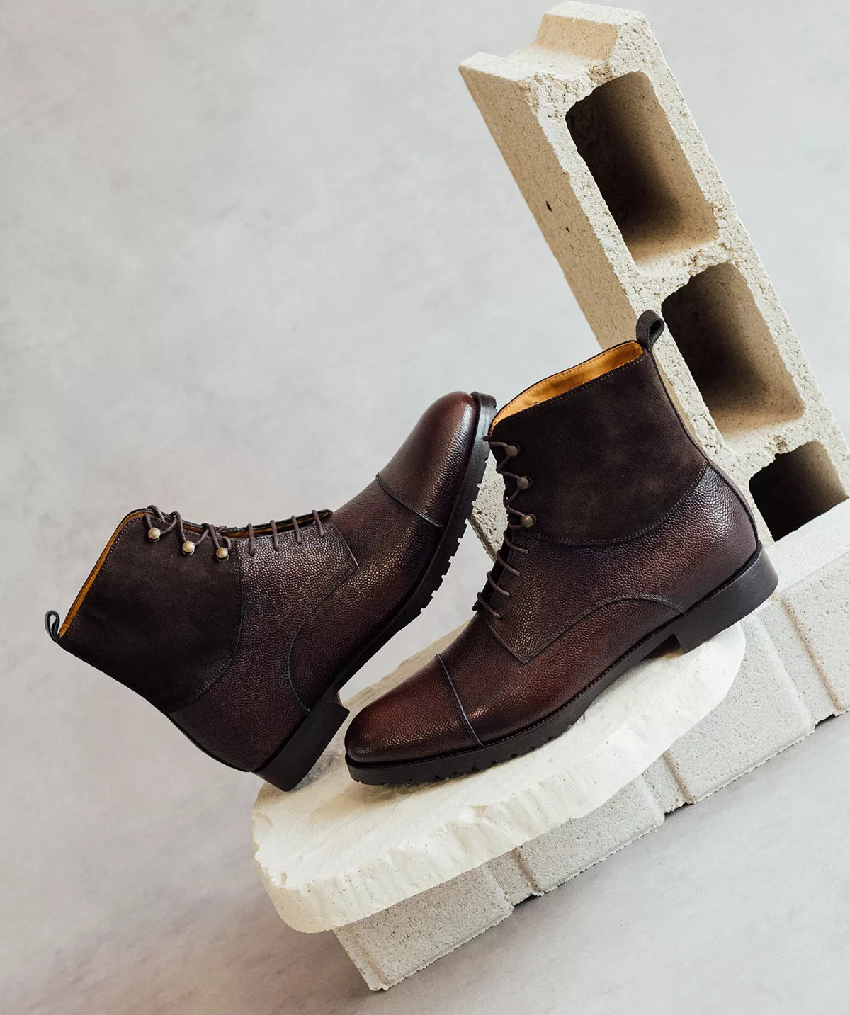Bottines GRAHAMS Marron