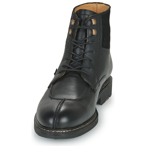 Pellet - ROLAND - Veau noir / velours noir