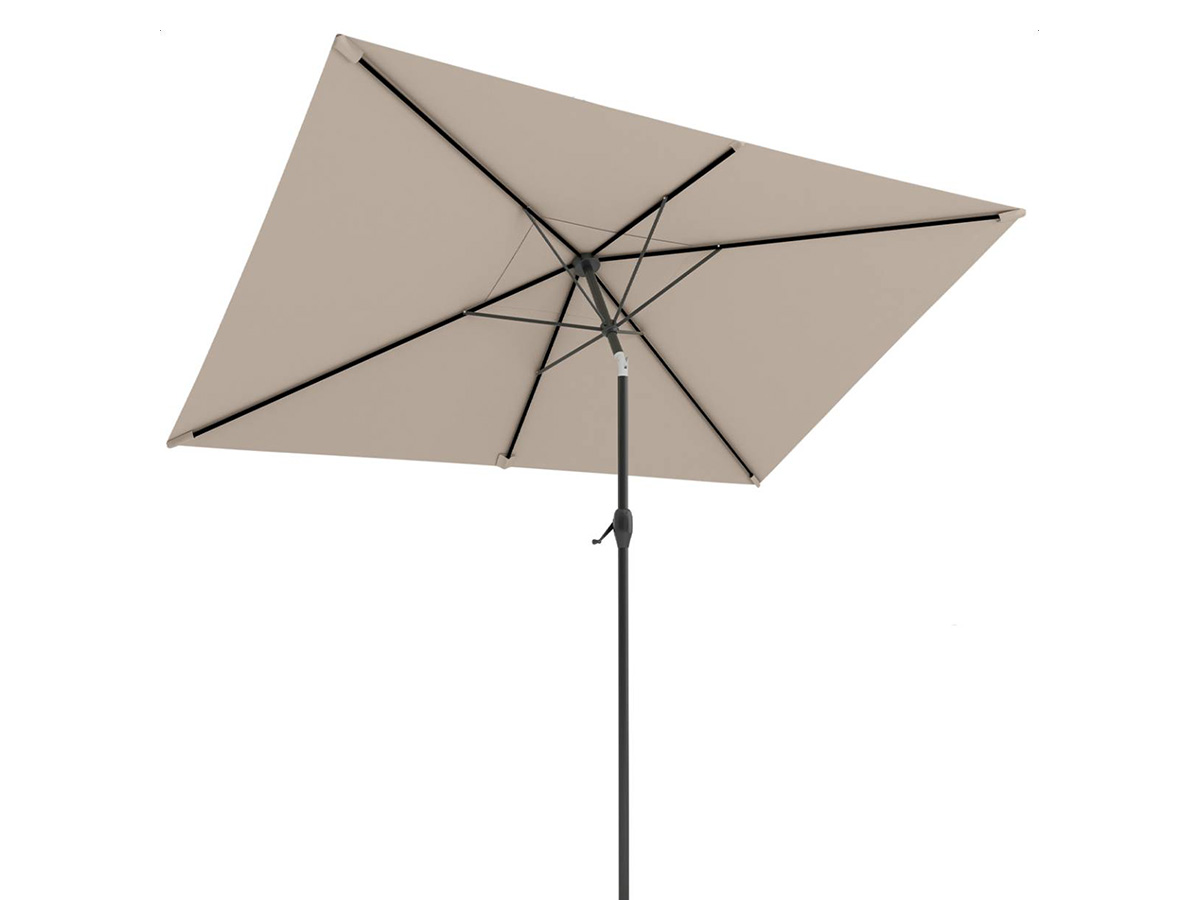 LifeGoods 270 x 180 cm parasol - Taupe