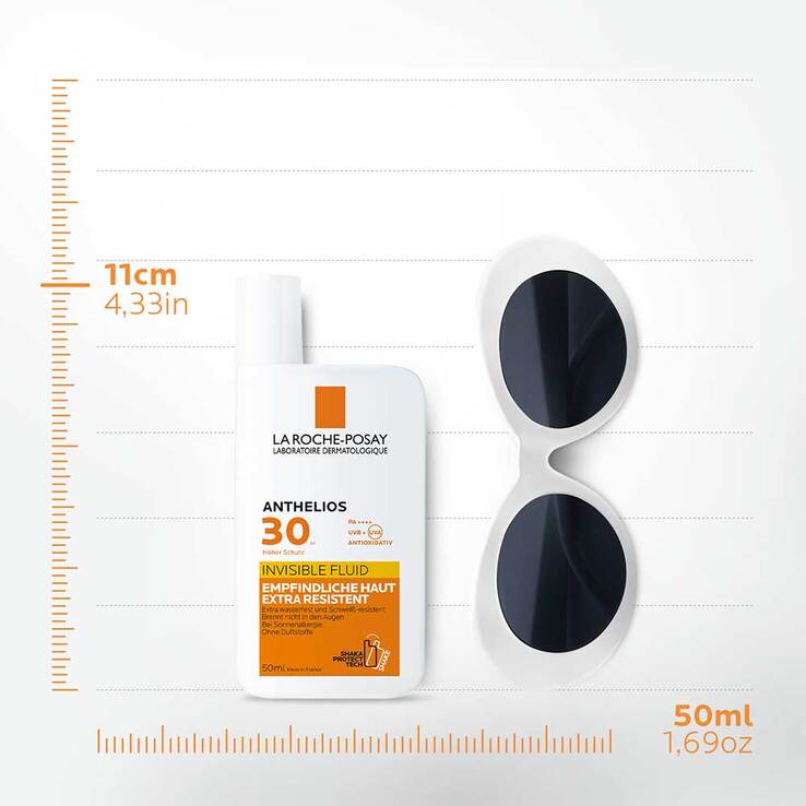 La Roche Posay Anthelios Shaka Fluid LSF 30 , 2x50 ml