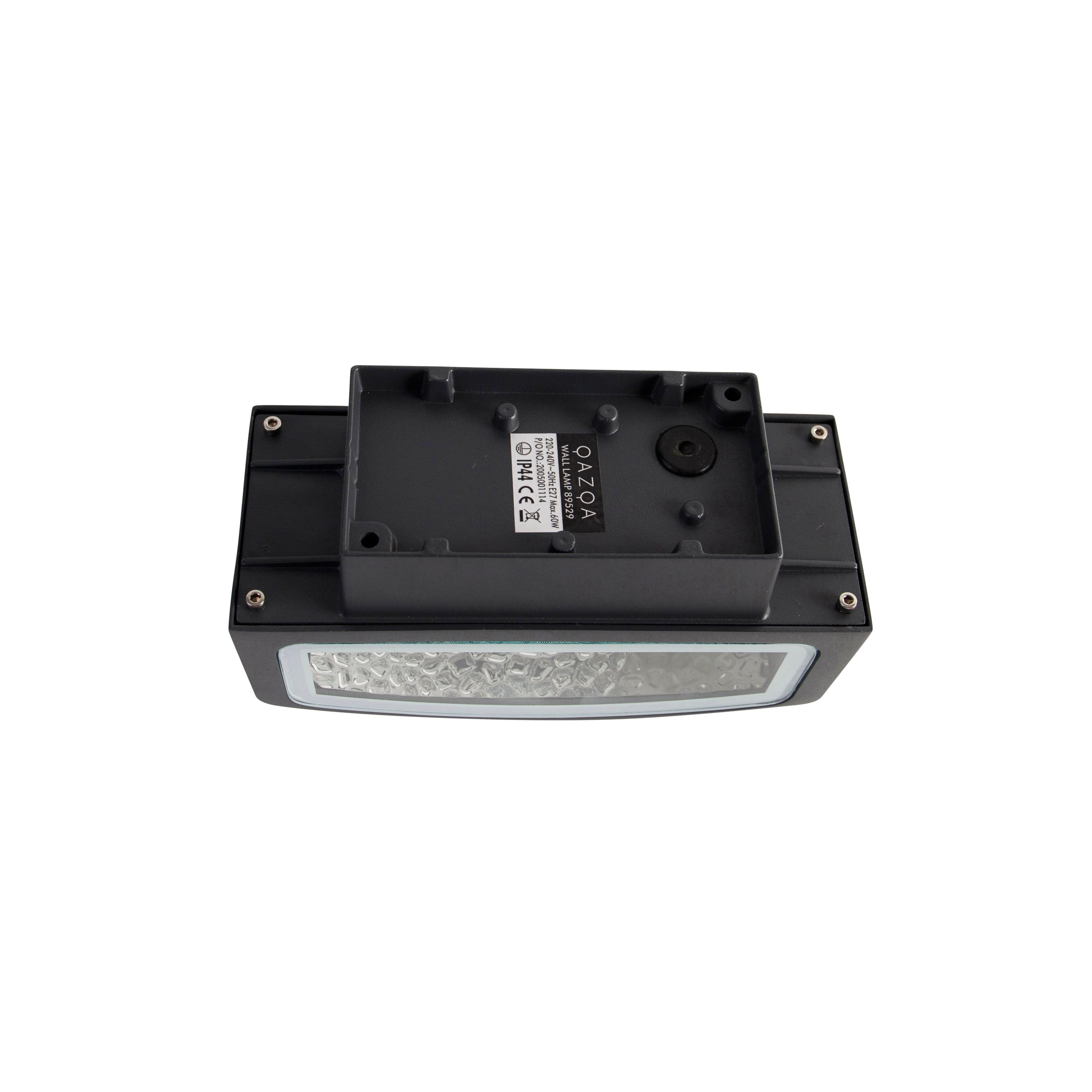 Modern buitenwandlamp grafiet 14,3 cm IP44 - Latina
