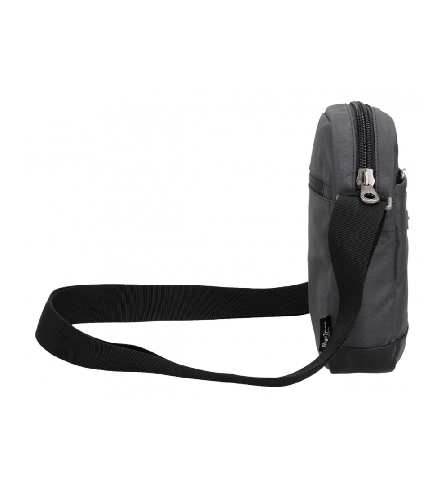 Bolsa de ombro média Pepe Jeans Hatfield preta