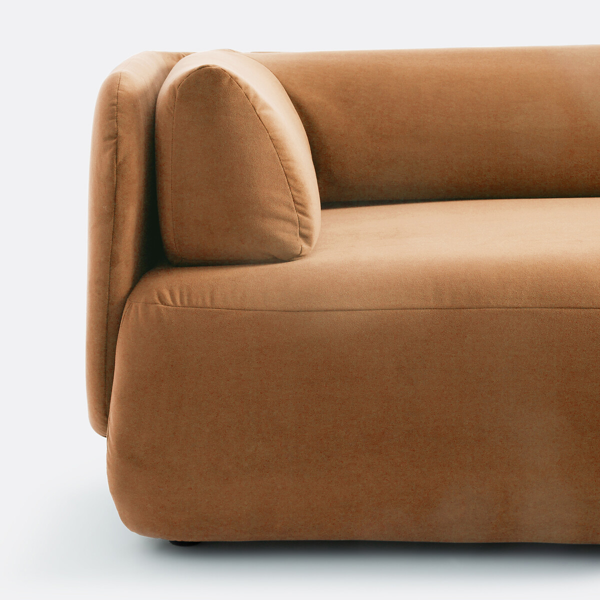 LA REDOUTE INTERIORS<br>Cadeira rechts, fluweel, Méridiano