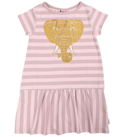 DYR-Cph Kleid - Dyrzanzi - Rose Beiger Elefant Glitter