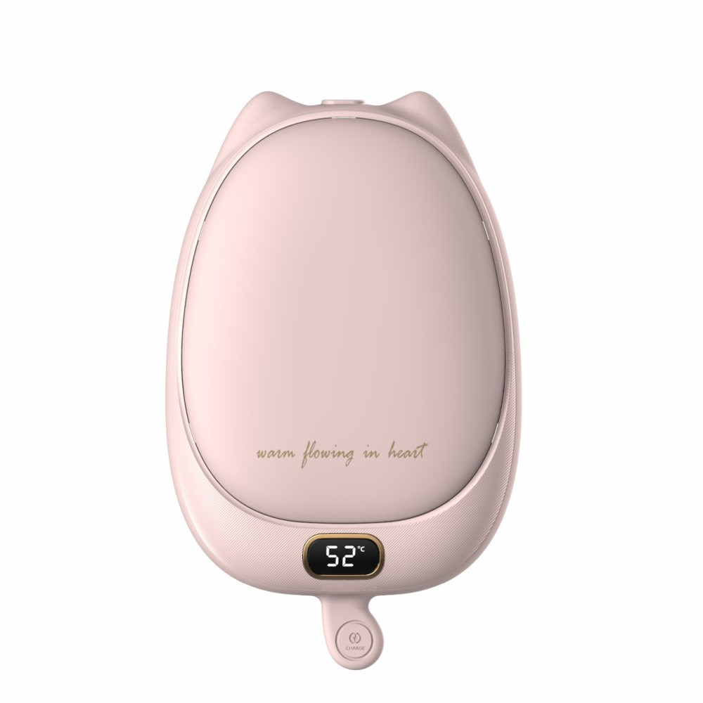 (10000mAh) 2in1 USB A Powerbank Ladegerät   Handwärmer - Rosa