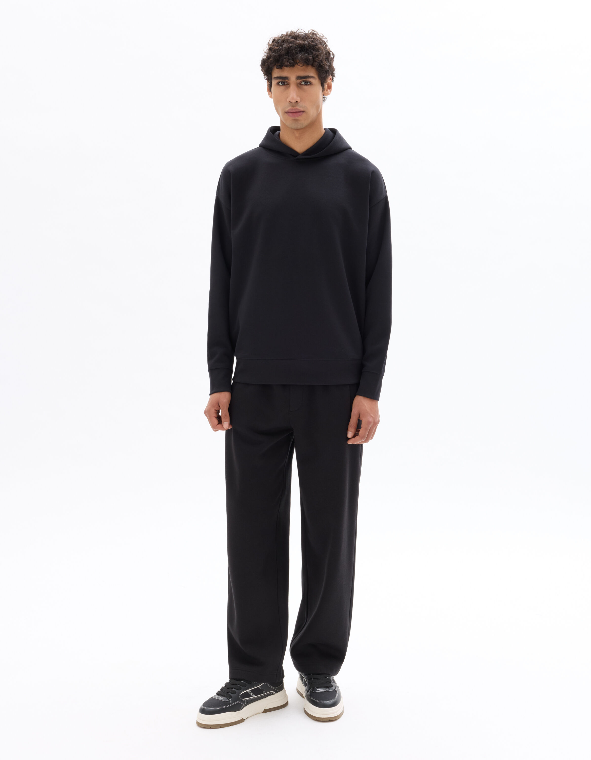 Pantalon de jogging oversize - noir