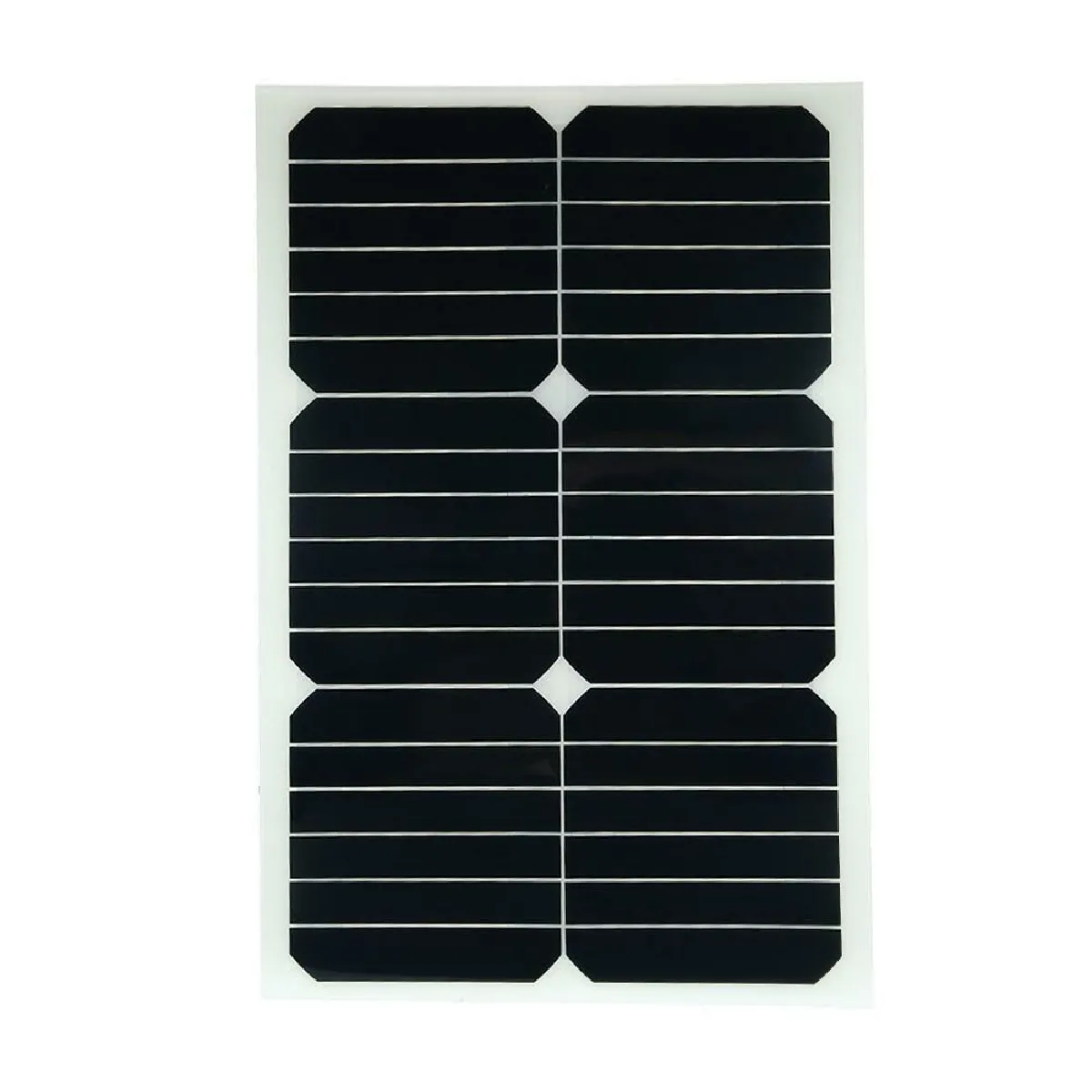 Justgreenbox Panneau Solaire Semi-Flexible Mono 20W 12V