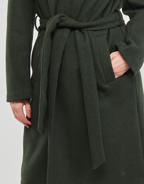 Only - ONLEMMA LONG BELT COATIGAN Kaki
