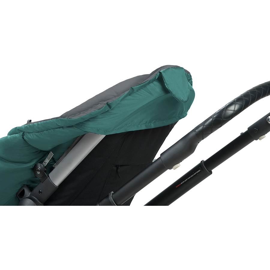 odenwälder Fußsack Donny Lux cosy green