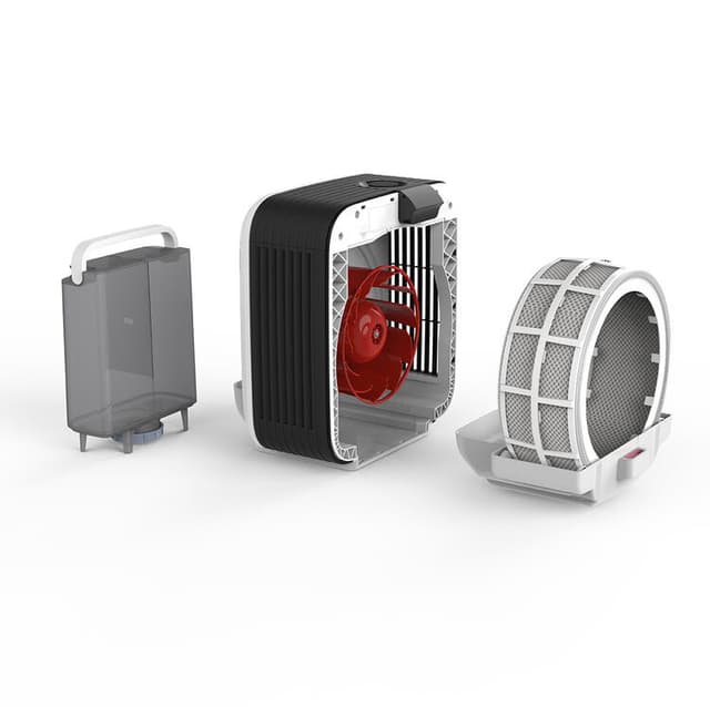 Boneco H700 hybrid luftfugter og luftrenser med HEPA-filter