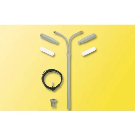 Viessmann Bausatz Peitschenleuchte, doppelt