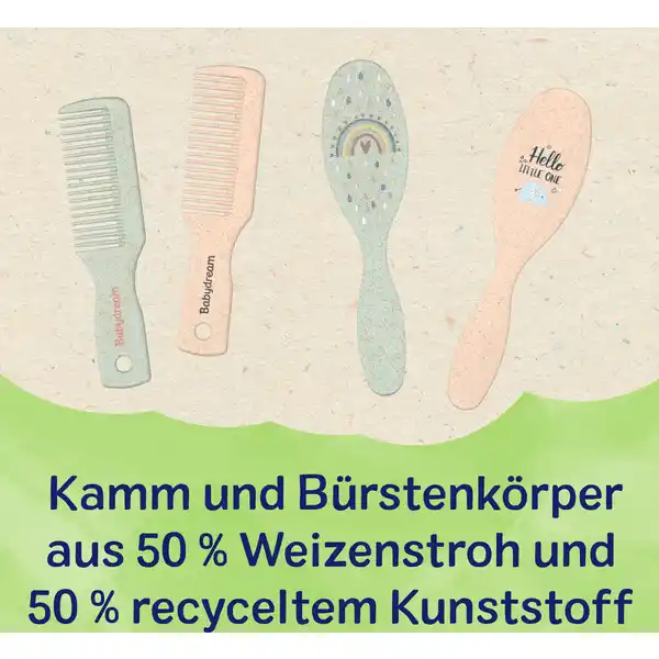 Kamm und Bürste Weizenstroh