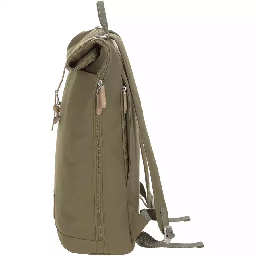 LÄSSIG Wickelrucksack Rolltop Backpack olive