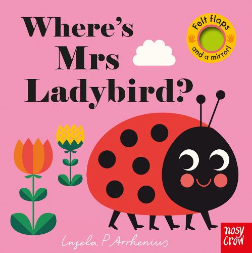 Where's Mrs Ladybird - Felt Flaps (Board book)