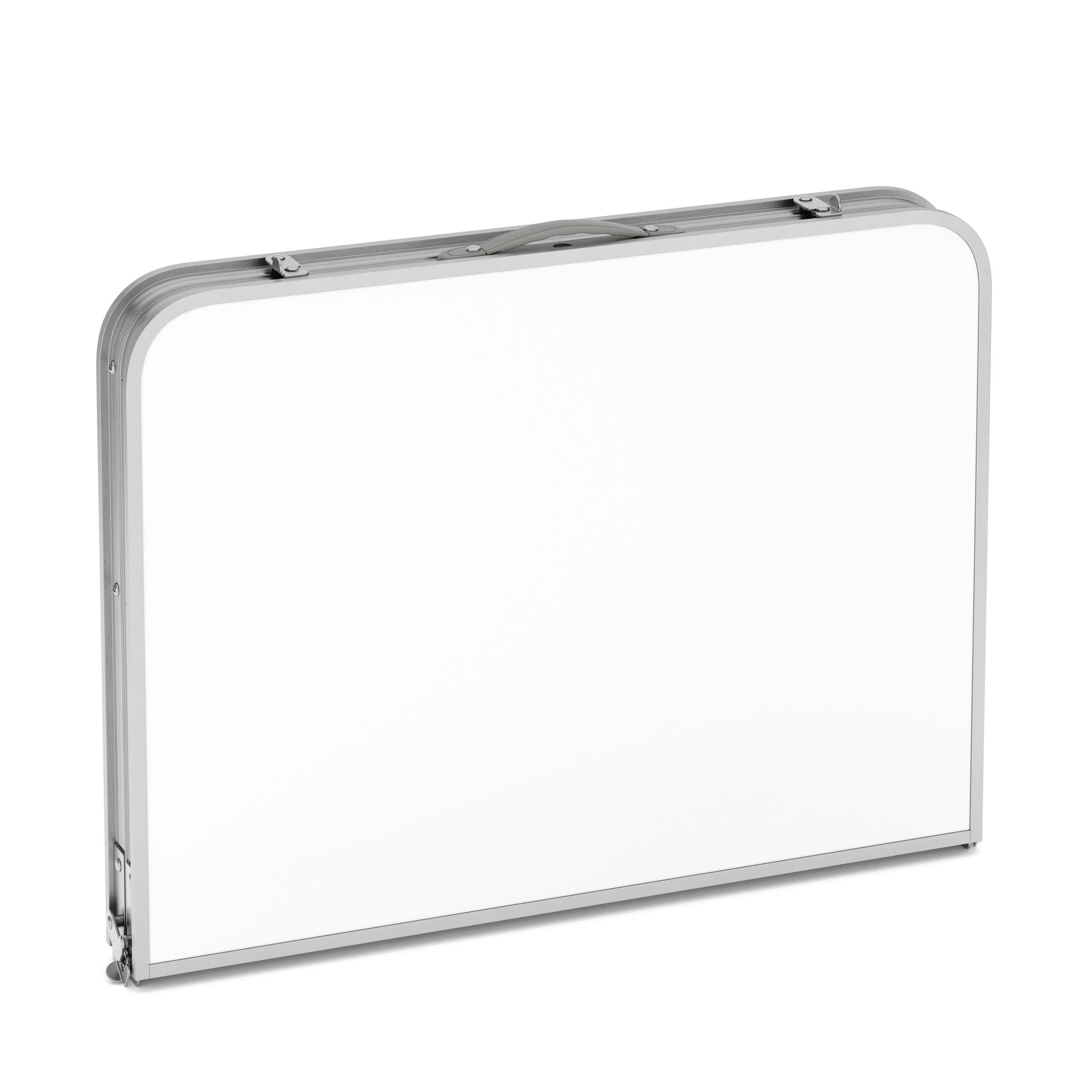 Campingtisch klappbar WILLY höhenverstellbar 90 x 60 cm weiss