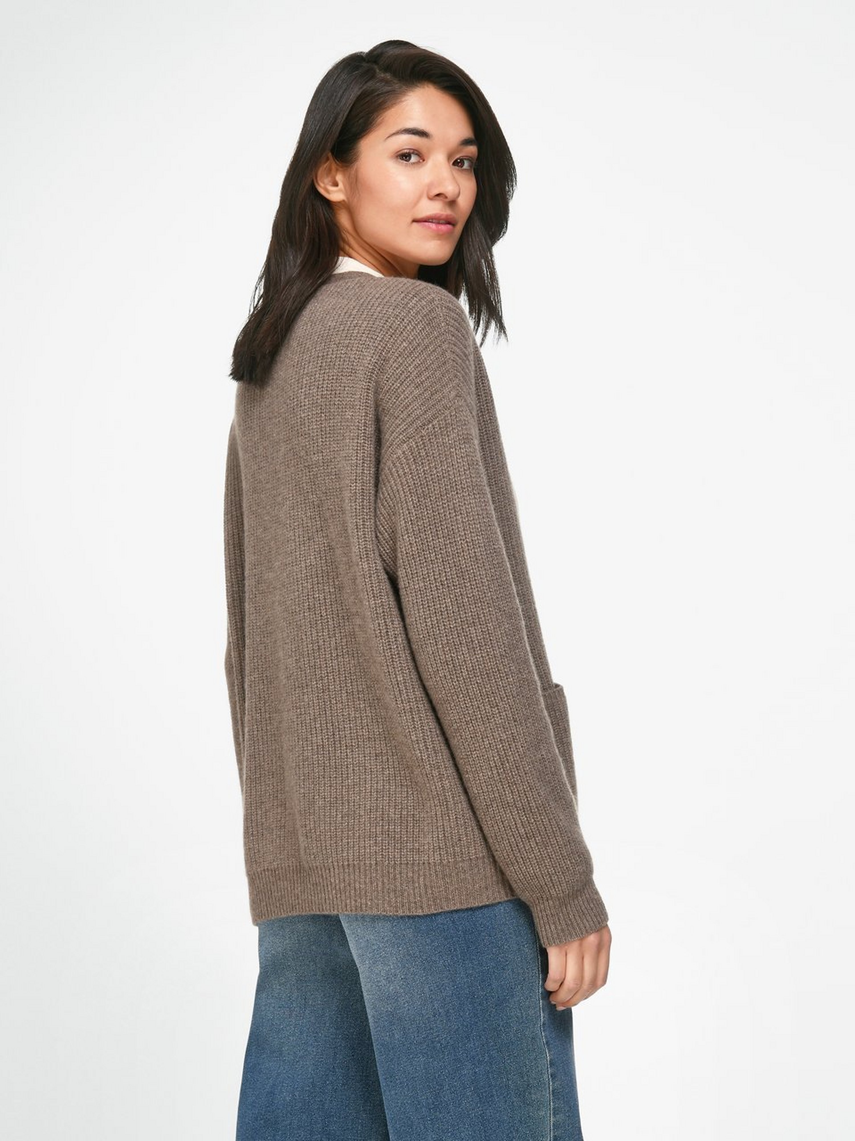 Strickjacke aus 100% Kaschmir