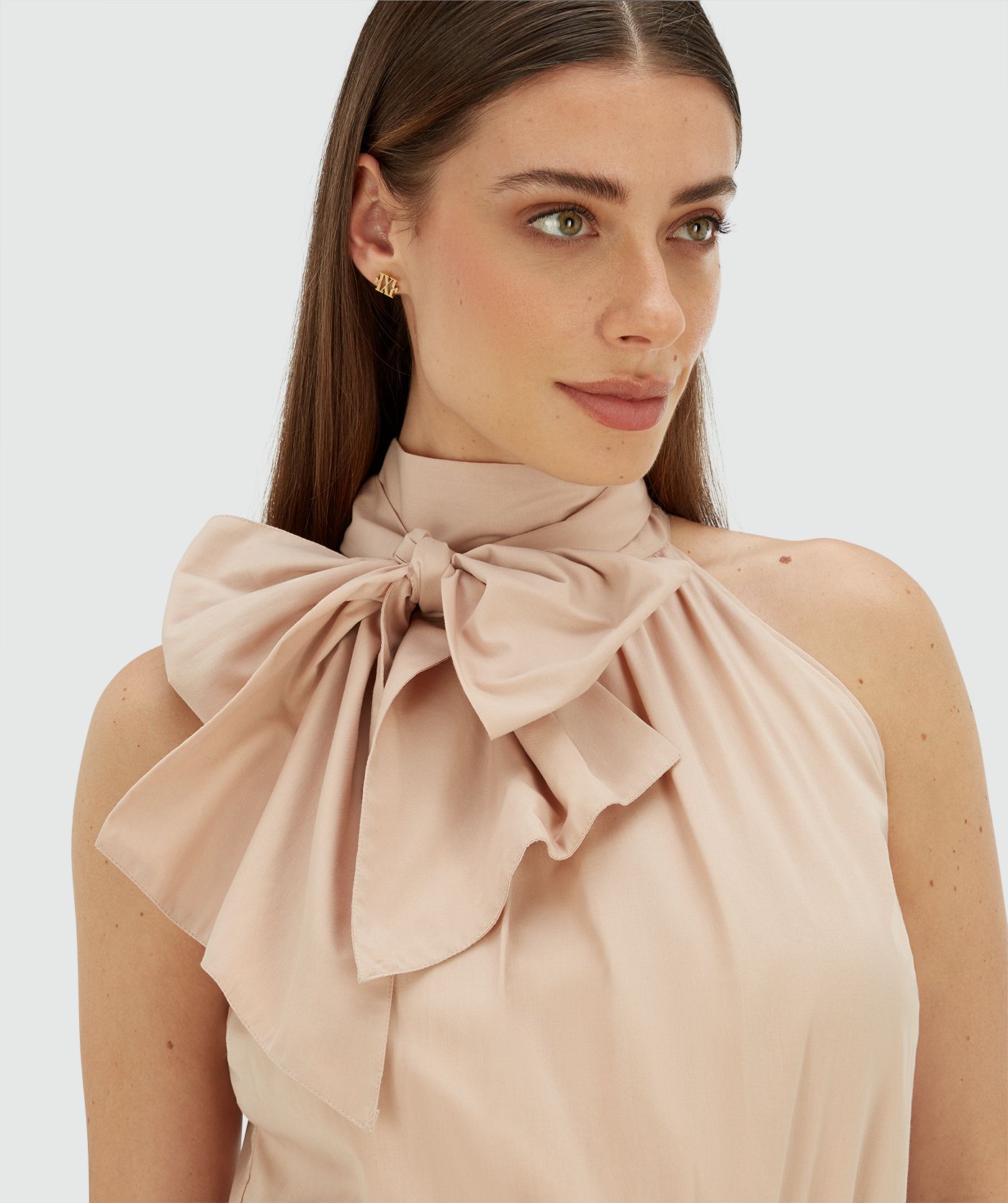 JV-ELARA regular fit maxi jurk - dusty pink