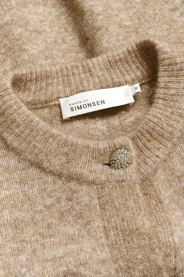 Karen by Simonsen KBZelda Cardigan Walnut melange