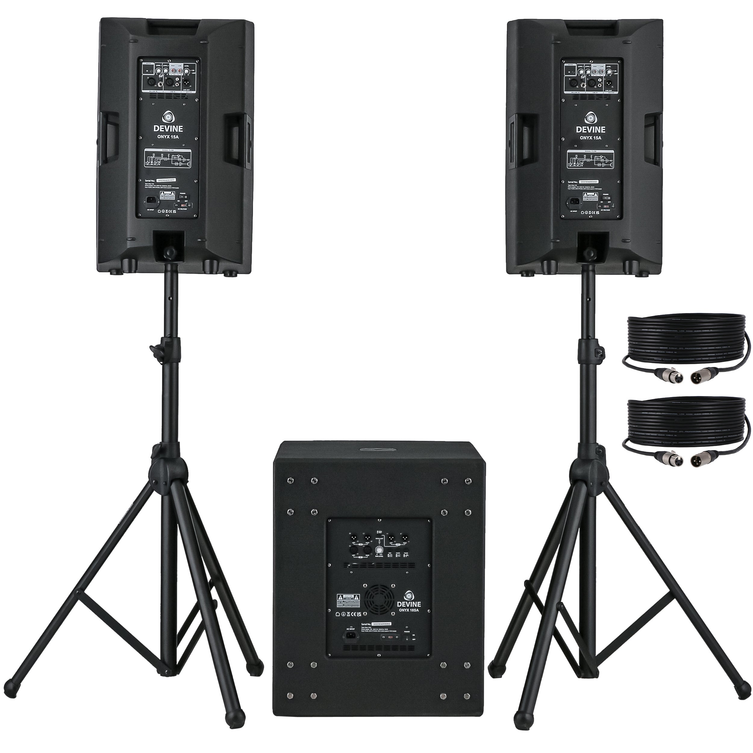Devine Onyx 15A (2x) + 18SA set