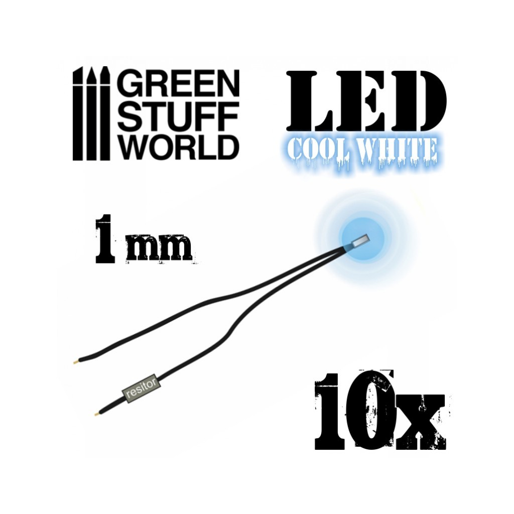 Lumières LED Blanche Froide - 1mm