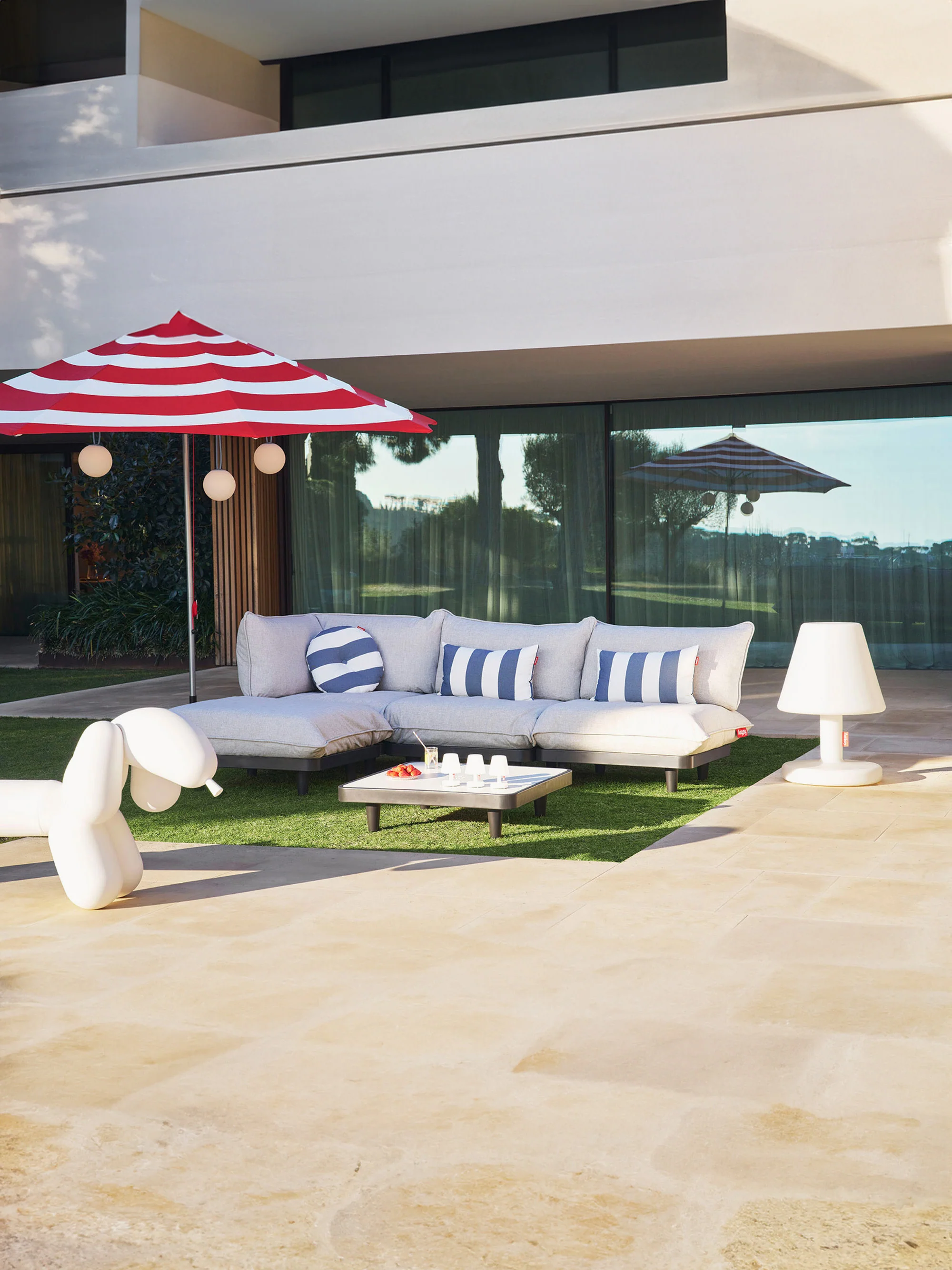 Modulaire tuinbank Paletti