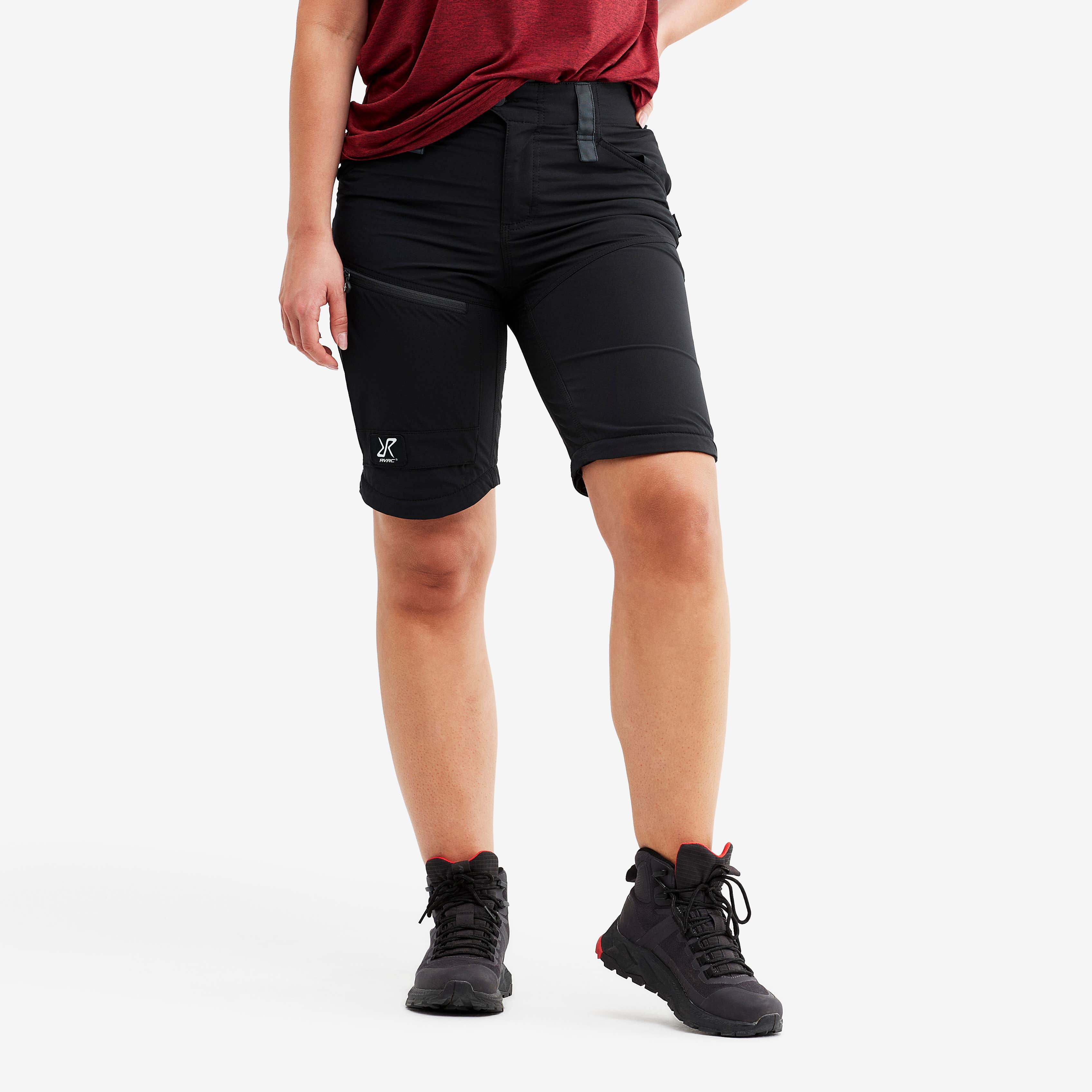 Silence T-zip Pants Dame Black