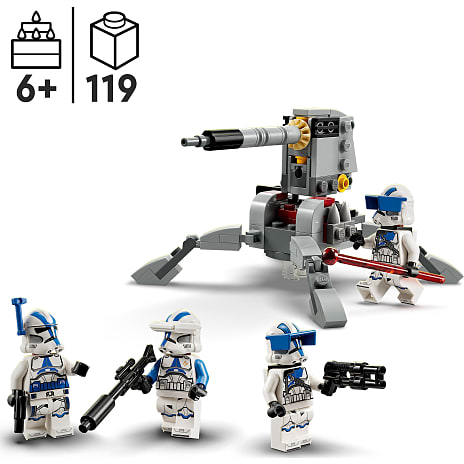 LEGO Star Wars™ Battle Pack med klonsoldater fra 501. legion 75345