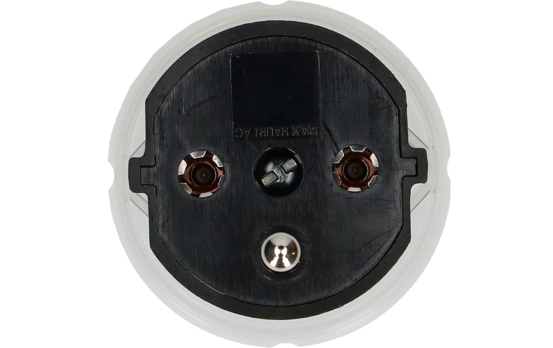 Fixadapter Schuko – Typ 23 SchwarzDeutsch Schuko auf Schweiz T23, 3-polig