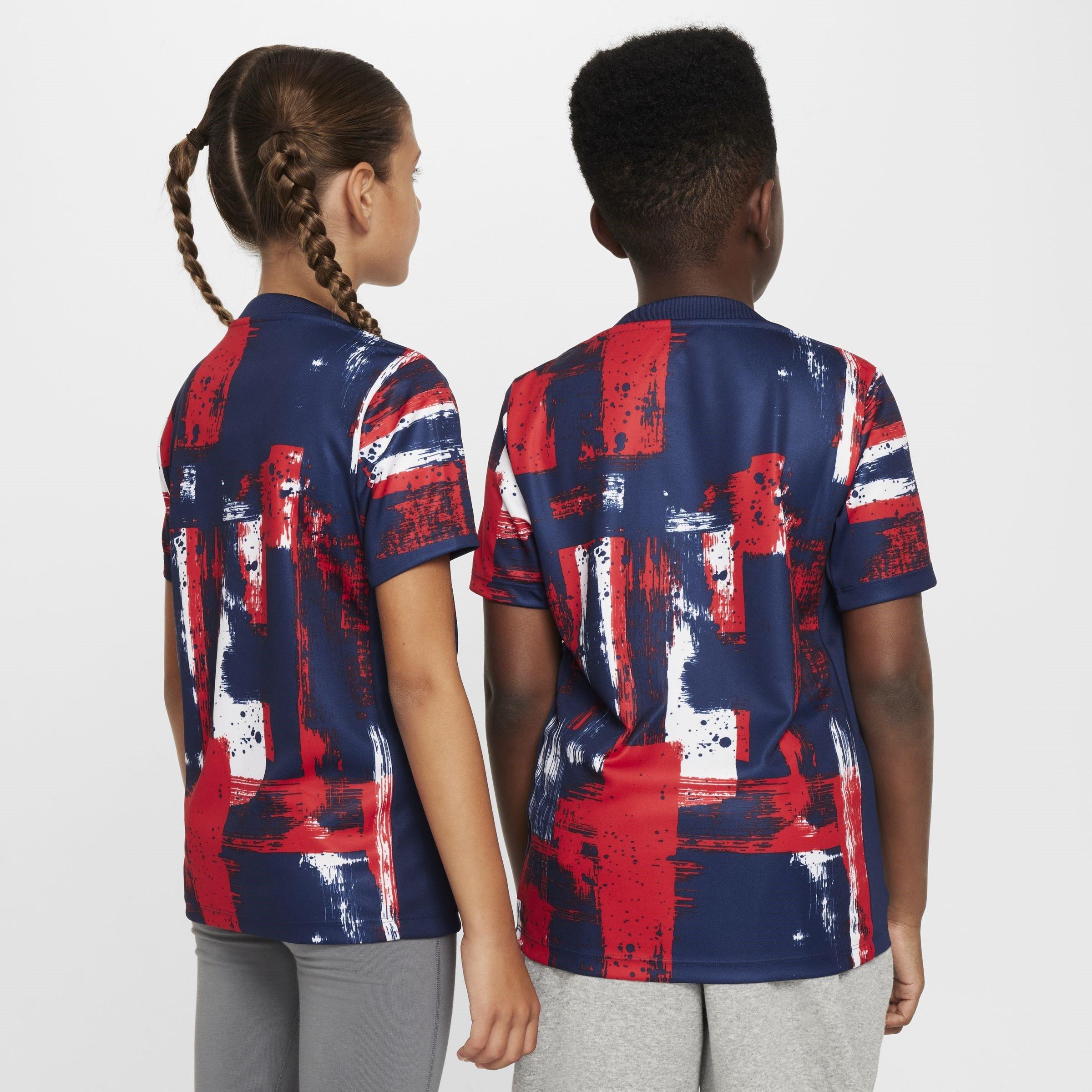 Nike Paris Saint Germain Academy Pro Pre Match Shirt 2024 2025 Juniors