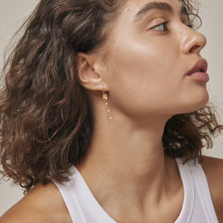 ENAMEL Copenhagen Earring, Lola Refined Light pink