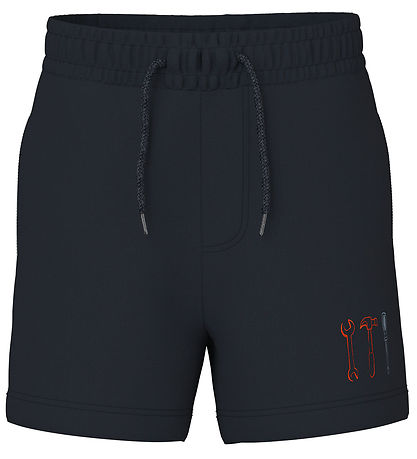 Name It Shorts - NmmHuxi - Navy Blazer m. Print
