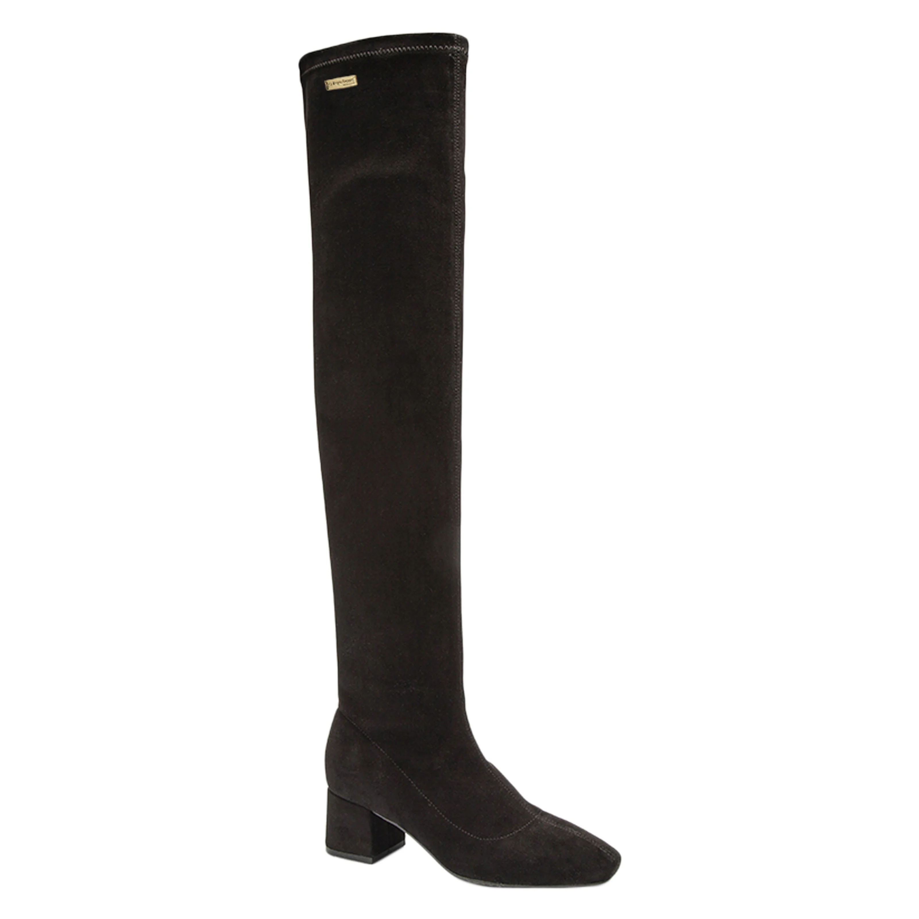 Bottes à zippar m.belarbi dotyhigh | Noir