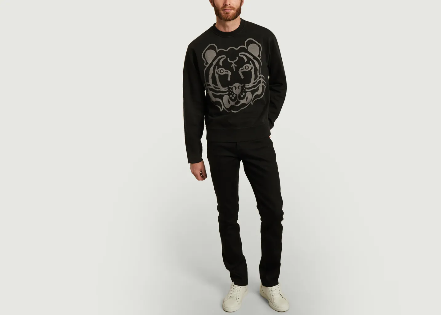 Jean Skinny Solid Black Stretch Selvedge The Unbranded Brand