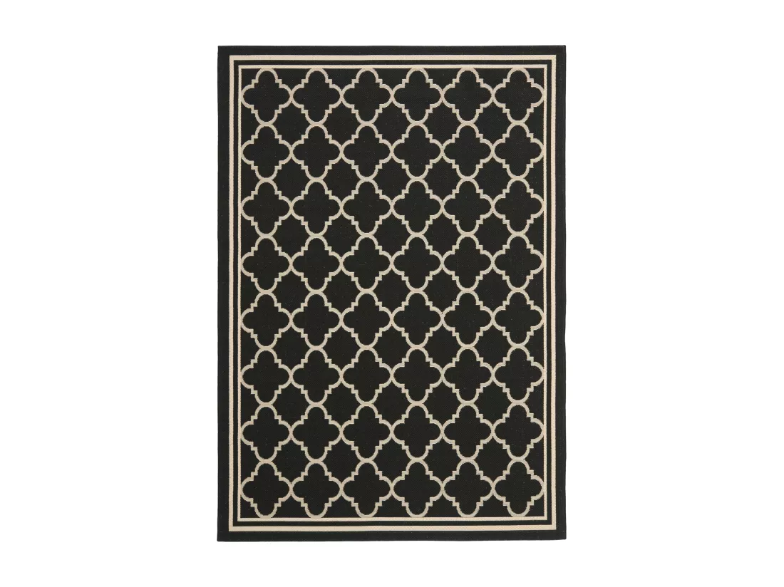 Tapis Black & Beige 201 X 290 cm - Bleeker