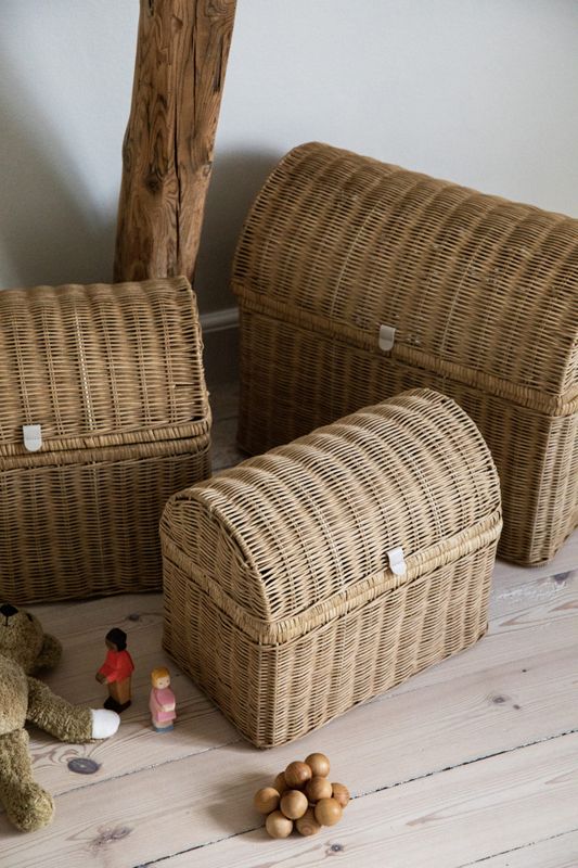 KAS Kopenhagen Raffia Kurv - Ørken